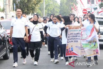 Kejari Medan gelar jalan sehat sambut Hari Lahir Kejaksaan RI ke-81