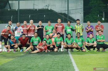 Kejari Medan dan Forwakum Sumut gelar laga persahabatan mini soccer