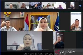 Kemenkum Riau perkuat persiapan Desk Evaluasi WBBM dan dorong peningkatan kinerja anggaran