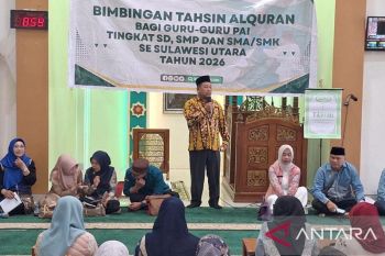 Kemenag Sulut tingkatkan kompetensi Guru PAI baca Al-Qur'an
