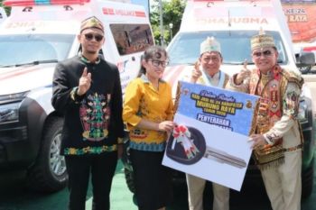 Hari jadi ke-24 Murung Raya, 17 armada kesehatan resmi diserahkan