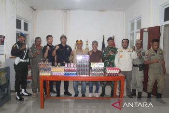 Satpol PP Bima menyita 17.400 batang rokok ilegal