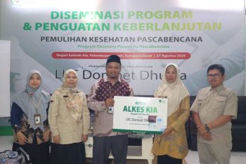 LKC Dompet Dhuafa dan Pemkab Agam reaktivasi 7 posyandu di Salareh Aia