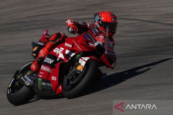 Marc Marquez memenangkan sprint race di GP Aragon