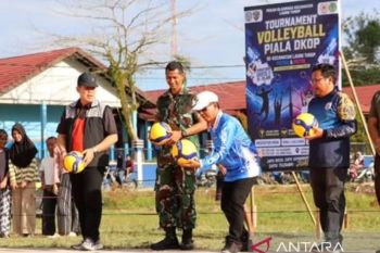 Heriyus Dorong Sportivitas Warnai Turnamen Voli Porcam 2026