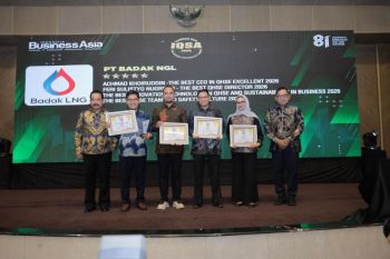 Badak LNG borong lima penghargaan IQSA 2026