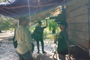 KememHAM Babel-Pemdes Sekar Biru survei calon penerima bantuan rumah layak huni