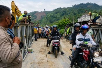 Balai Jalan: Beban maksimal jembatan di lokasi banjir Parigi Moutong 20 ton