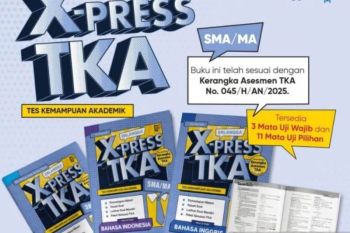 Penerbit Erlangga Luncurkan Buku seri X-Press TKA SMA/MA Guna Persiapan Siswa Hadapi Asesmen 2026