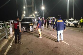 Tim URC Polda Babel patroli malam sasar GOR hingga Jembatan Emas