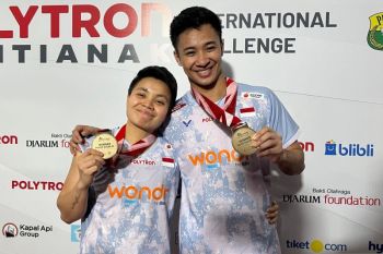 Dejan-Apriyani juara Polytron Pontianak International Challenge 2026