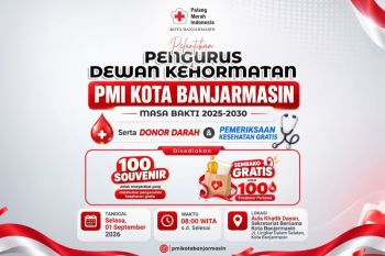 Bank Kalsel sukseskan aksi donor darah dan cek kesehatan gratis PMI Banjarmasin