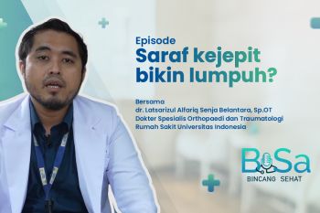 Jangan sepelekan saraf terjepit, bisa berujung kelumpuhan