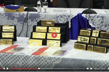 Bea Cukai gagalkan penyelundupan 22 kg emas senilai Rp60 miliar - VIDEO