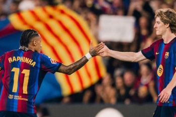 Skor Barca vs Rayo 5-2: Empat gol dari Raphinha dan Yamal