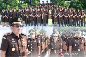 Harlah ke 81, Kejari Tanjungbalai gelar ziarah ke Taman Makam Pahlawan