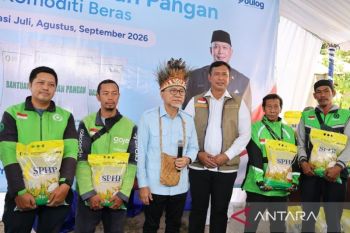 Menko dan Dirut Bulog tinjau penyaluran bantuan pangan di Sorong