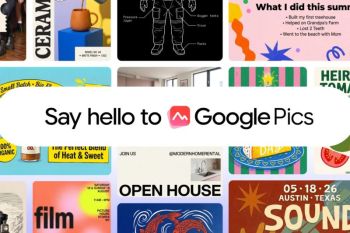 Google tantang Canva rilis Google Pics,mudahkan desain lewat prompt AI