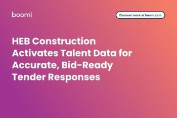 HEB Construction Activates Talent Data for Accurate, Bid-Ready Tender Responses