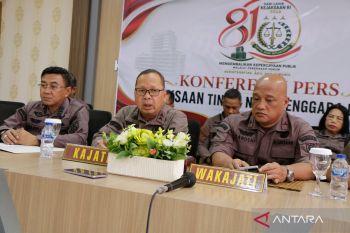 Kejati NTB terima 999 SPDP pidana umum hingga Agustus 2026, turun dibanding 2025