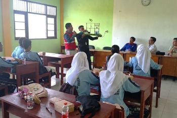 PLN edukasi keselamatan ketenagalistrikan siswa SMKN 1 Kuala Pembuang