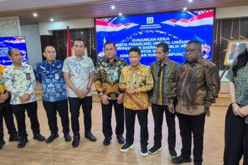 Kanwil Kemenkum Lampung tekankan pentingnya harmonisasi produk hukum daerah