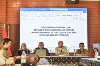 UGM gali pengetahuan lokal mitigasi bencana dalam toponimi di perbatasan Jateng - Jabar