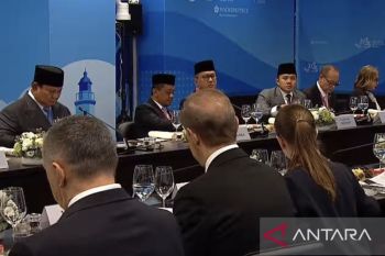 Prabowo dan Putin santap siang bersama, bahas kemitraan RI-Rusia
