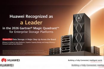 Huawei Recognized as a Leader in Gartner&reg; Magic Quadrant&trade; for Enterprise Storage Platforms, 2026