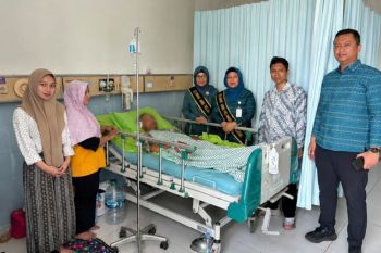 BPJS Ketenagakerjaan Klaten kunjungi peserta korban kecelakaan kerja