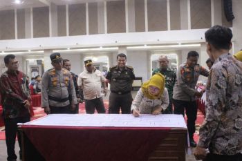 Wabup bersama forkopimda Dharmasraya deklarasikan komitmen anti-karhutla