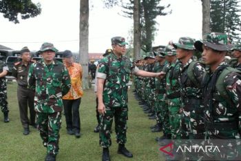 Pangdam I/BB pastikan 1.279 Personel siaga tangani Erupsi Sinabung