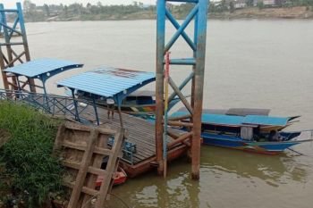 Kementerian PU pantau debit Sungai Mahakam yang surut akibat kemarau