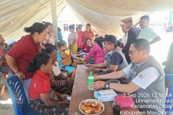 Tim Sulsel layani 315 pasien korban gempa di Manggarai
