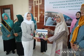 Perkuat pencegahan stunting, program PMT digelar di Dumai Barat