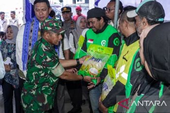 Kodim Ambon kawal penyaluran 7.977 ton beras untuk 265.900 PBP