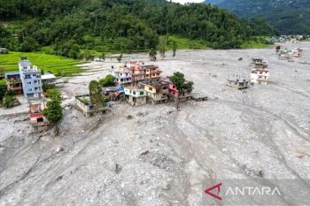 Korban tewas banjir banding Nepal-China sebanyak 1.280 orang, 5.260 masih hilang