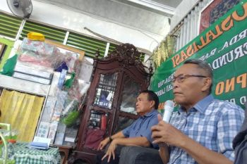 Suripno sosialisasikan Perda terkait karhutla