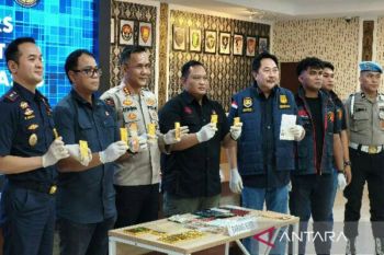 Polda Sulut gagalkan penyelundupan 16 batang emas ke luar negeri