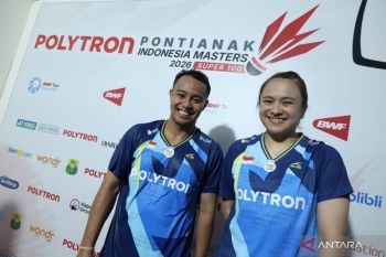 Rehan dan Melati menang melawan pasangan Chinese Taipei