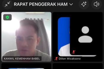 Penggerak HAM KemenHAM Babel bahas Renja Minggu Kedua September 2026