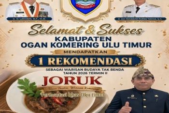 Sambal Joruk OKU Timur ditetapkan jadi Warisan Budaya Tak Benda Indonesia