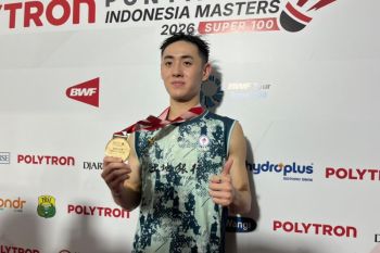 Wang Po We juara tunggal putra Polytron Pontianak Indonesia Masters 2026