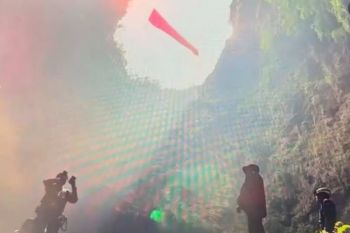Ekspedisi Gahvara Yava perbarui data panjang Goa Luweng Ombo Pacitan