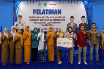 Bank Sumsel Babel dorong hilirisasi kopi dan serat nanas di Muara Enim, buka 150 rekening usaha