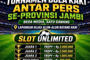 Liga Pers Se-Provinsi Jambi Siap Digelar di Batang Hari