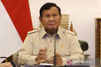 Prabowo mendorong kesiapsiagaan bencana karena Indonesia di Ring of Fire
