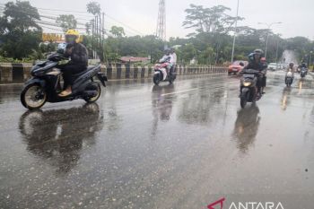 Balikpapan diguyur hujan merata setelah kemarau sejak Juli