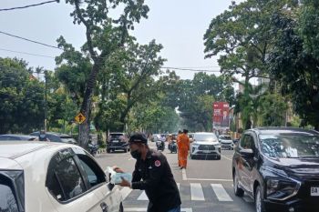 BPBD Padang bagikan 13.629 masker antisipasi dampak kabut asap
