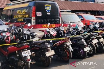 Polrestabes Makassar sita 335 motor dan sajam  dalam operasi cipta kondisi
